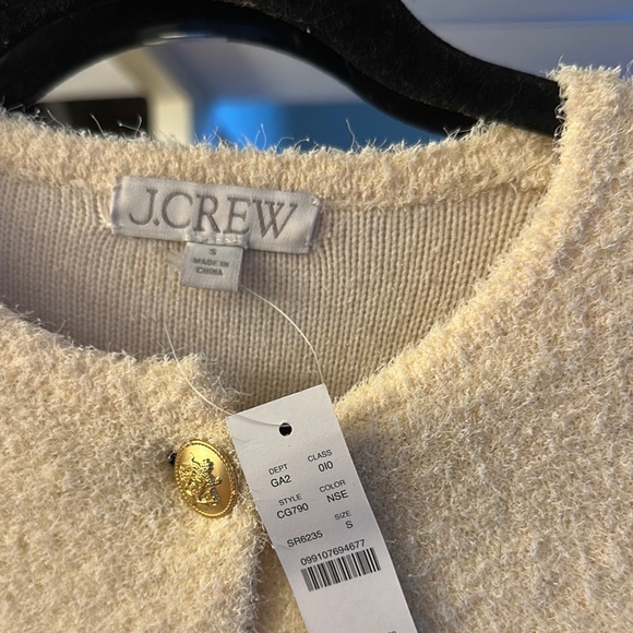 J.Crew Cinched-Waist Sweater-Jacket sz small - Picture 3 of 7
